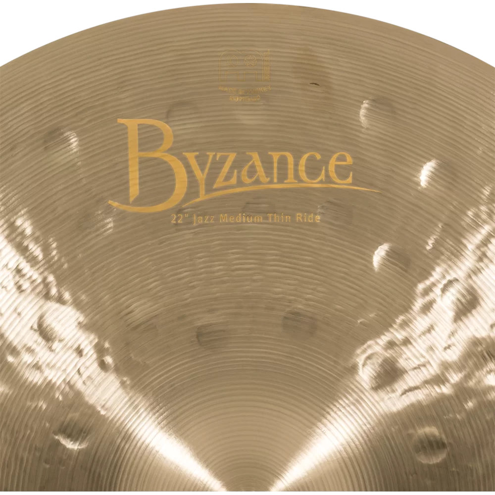 MEINL マイネル B22JMTR Byzance Jazz 22” MEDIUM THIN Ride ライドシンバル ロゴ