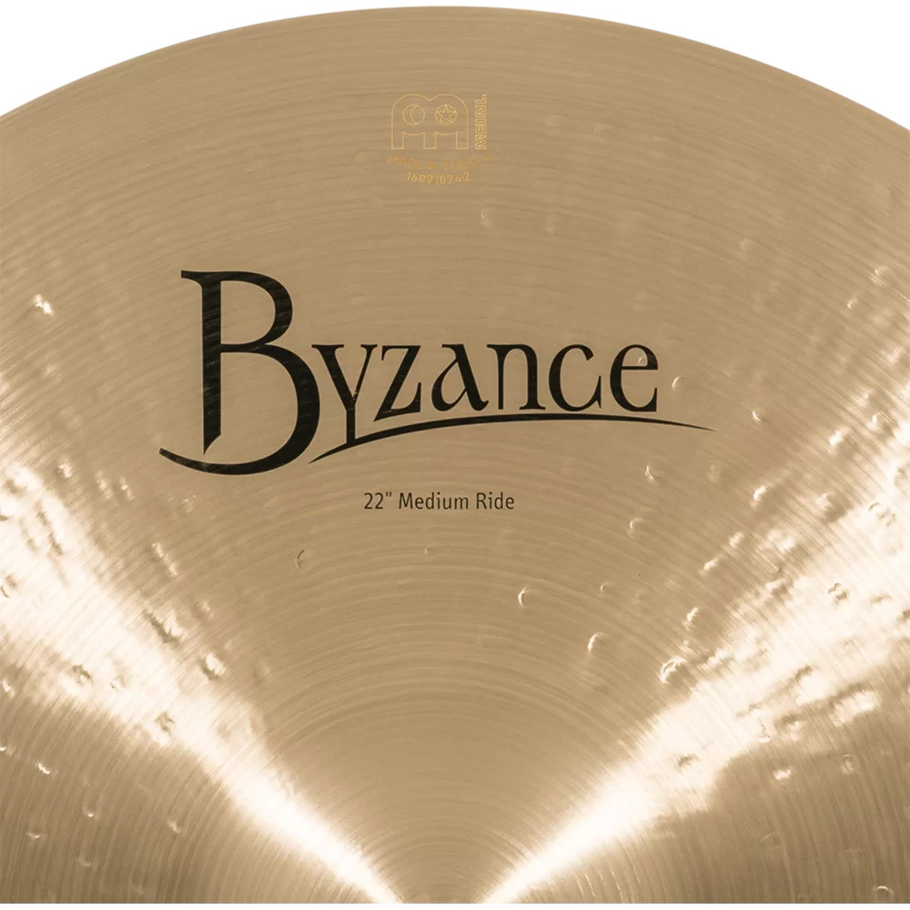 MEINL マイネル B22MR Byzance Traditional 22” MEDIUM Ride ライドシンバル ロゴ