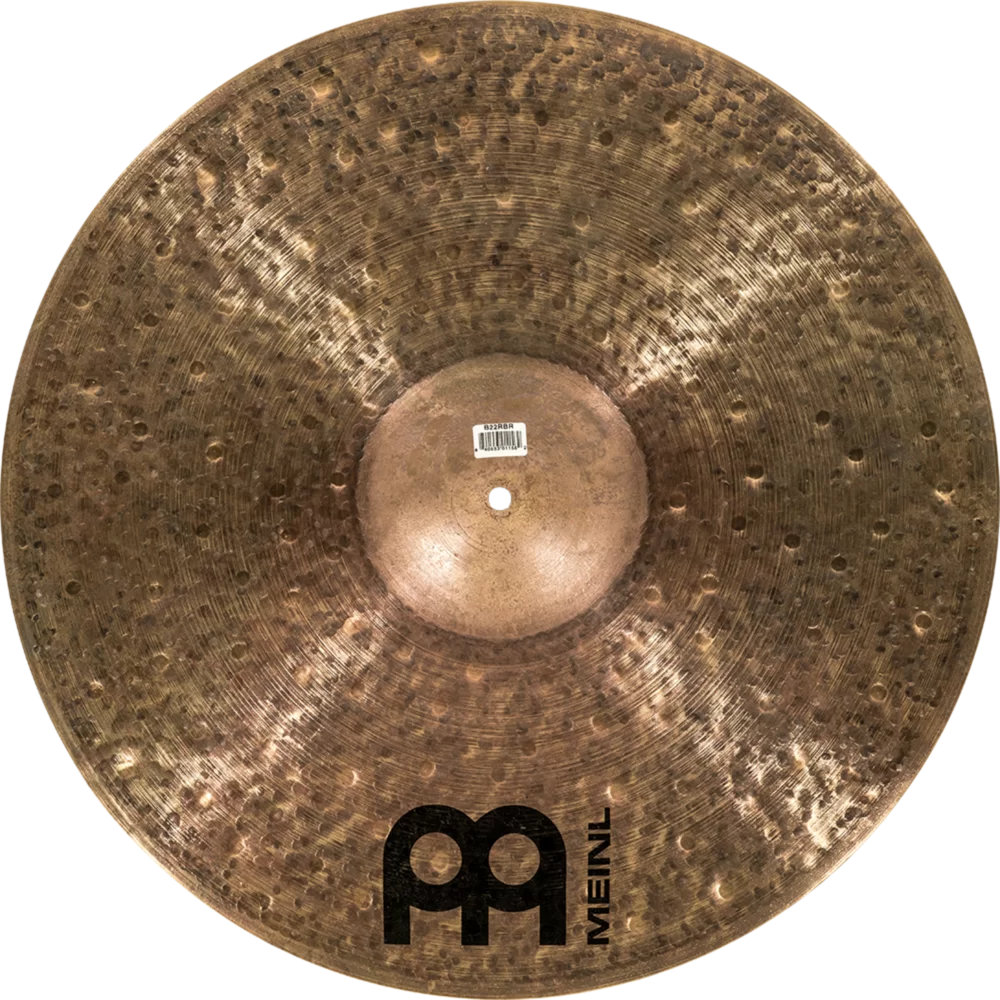MEINL マイネル B22RBR Byzance Dark 22” Raw Bell Ride ライドシンバル 裏正面