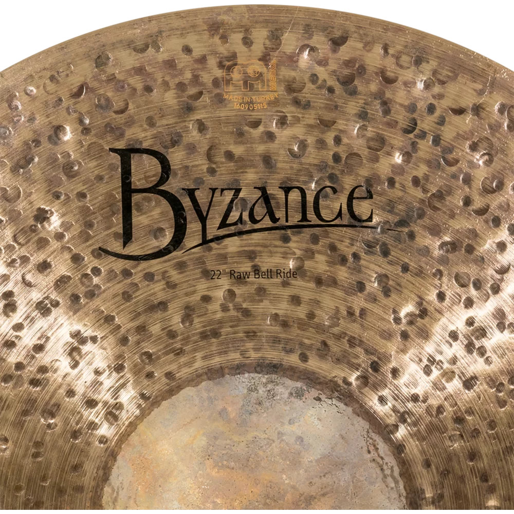 MEINL マイネル B22RBR Byzance Dark 22” Raw Bell Ride ライドシンバル ロゴ