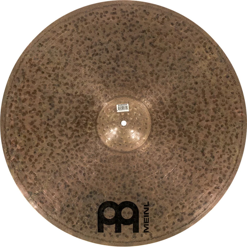 MEINL マイネル B24BADAR Byzance Dark 24” Big Apple Dark Ride ライドシンバル 裏正面