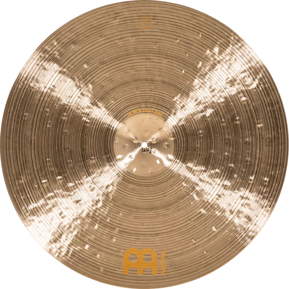 MEINL マイネル B24FRLR Byzance Foundry Reserve 24” Light Ride ライドシンバル 裏正面