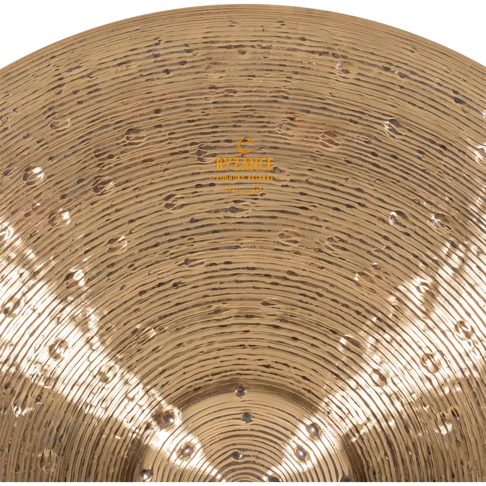 MEINL マイネル B24FRLR Byzance Foundry Reserve 24” Light Ride ライドシンバル ロゴ