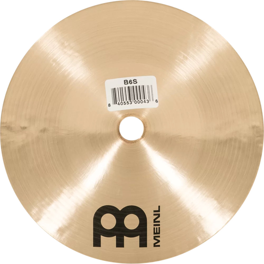 MEINL マイネル B6S Byzance Traditional 6” Splash スプラッシュシンバル 裏正面