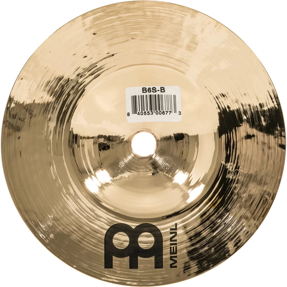 MEINL マイネル B6S-B Byzance Brilliant 6” Splash スプラッシュシンバル 裏正面