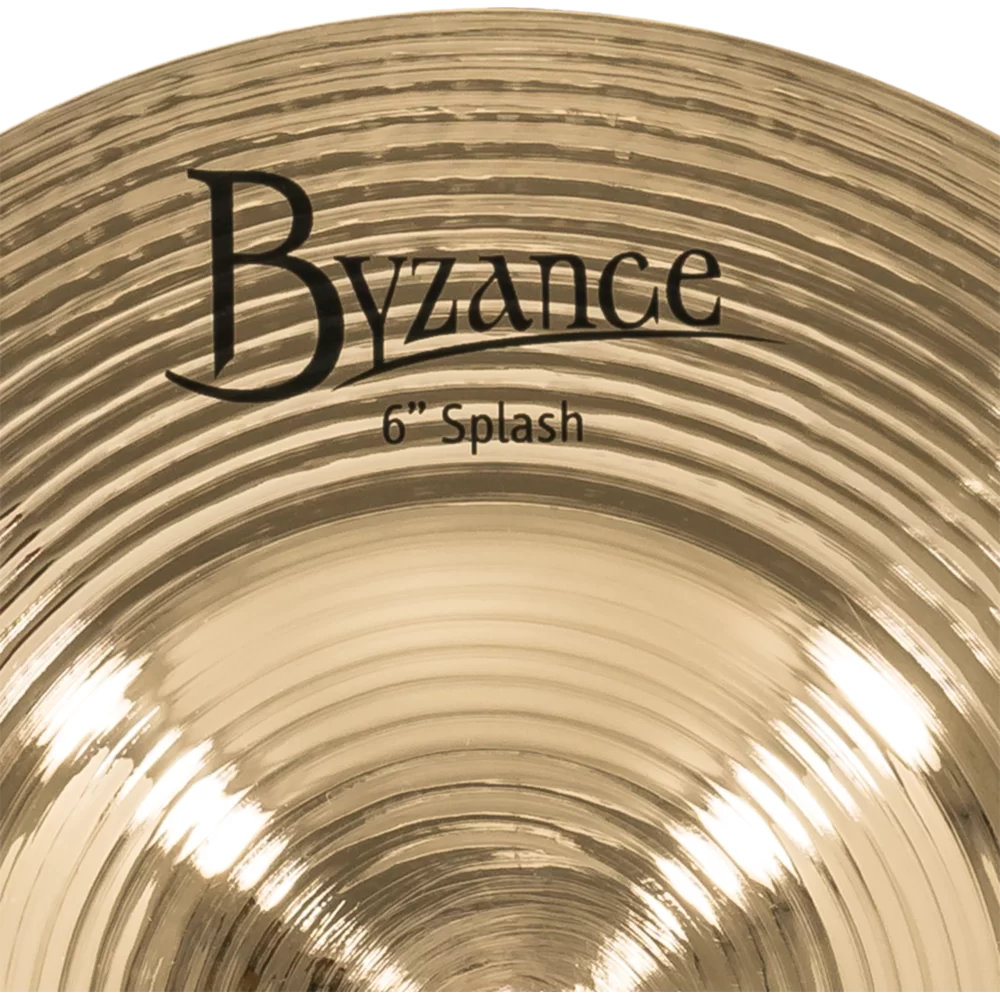MEINL マイネル B6S-B Byzance Brilliant 6” Splash スプラッシュシンバル ロゴ