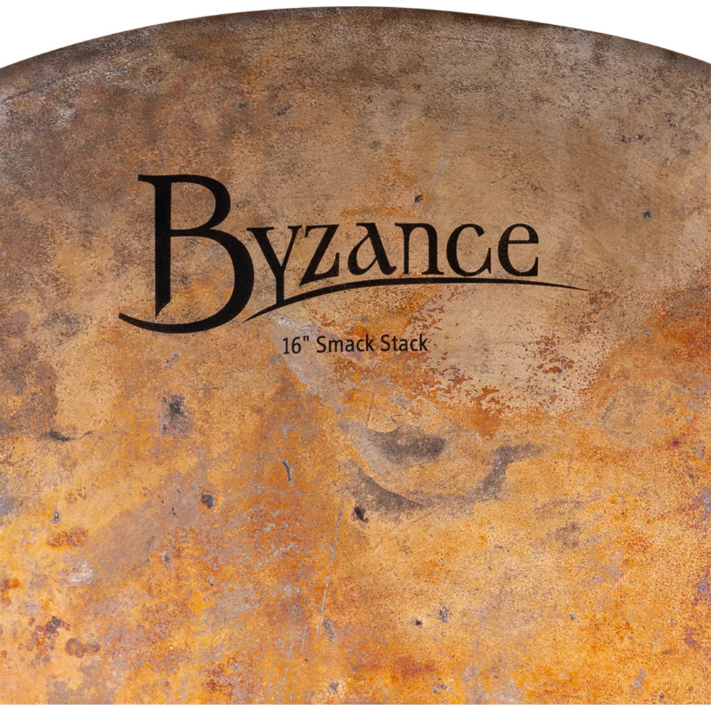 MEINL マイネル B86VSMA Byzance Vintage 8”/16” Smack Stack 2-Pieces Add-On Pack スタックシンバル 16インチロゴ