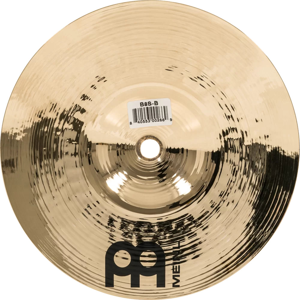 MEINL マイネル B8S-B Byzance Brilliant 8” Splash スプラッシュシンバル 裏正面