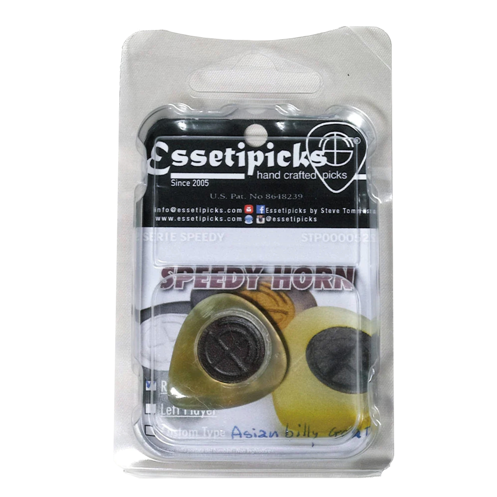 Essetipicks エッセティピックス Speedy Horn ギターピック ブラック