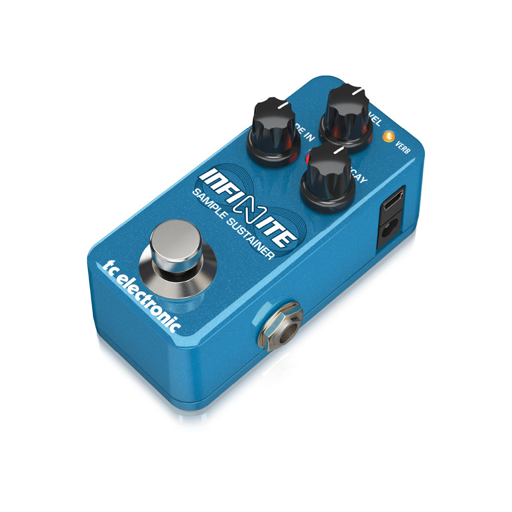 tc electronic INFINITE MINI SAMPLE SUSTAINER サンプル&サスティンペダル ギターエフェクター 全体画像