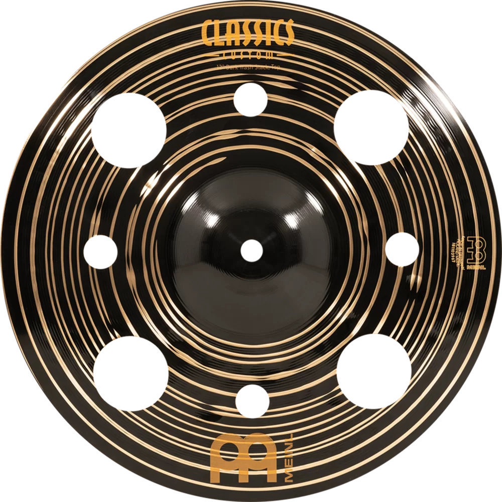 MEINL マイネル CC-12DASTK Classics Custom Dark 12” Trash Stacks スタックシンバル 上の表正面