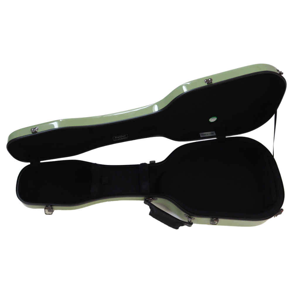 ARANJUEZ アランフェス CAUK-16T セージグリーン ウクレレケース スタンダード テナー用 グラスファイバー製 ARANJUEZ アランフェス CAUK-16T セージグリーン ウクレレケース 内部