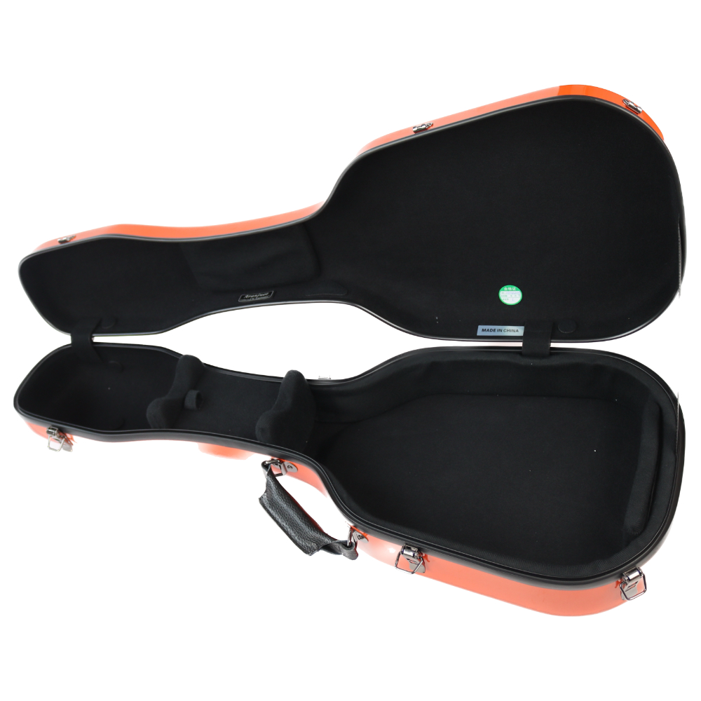 ARANJUEZ アランフェス CAUK-16T オレンジ ウクレレケース スタンダード テナー用 グラスファイバー製 ケース1