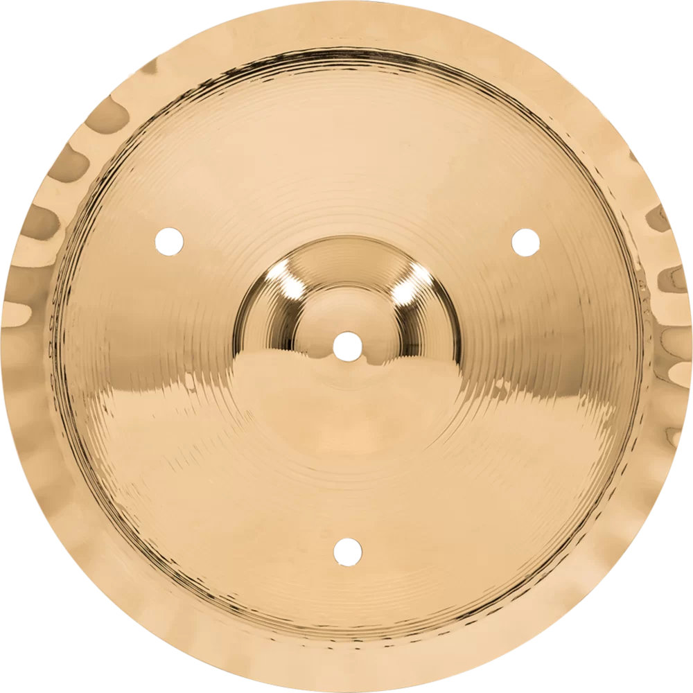 MEINL マイネル CC-12STK Classics Custom Brilliant 12” Trash Stacks スタックシンバル ボトム裏の正面