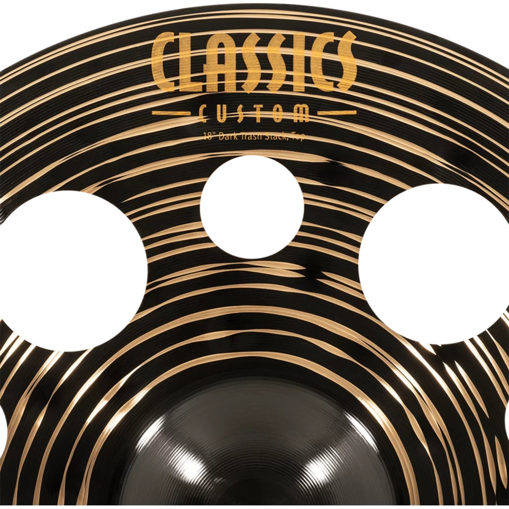 MEINL マイネル CC-18DASTK Classics Custom Dark 18” Trash Stacks スタックシンバル トップロゴ