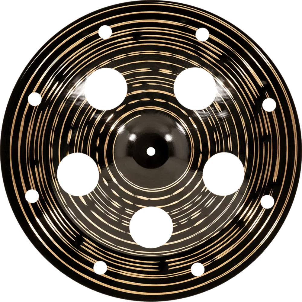 MEINL マイネル CC-18DASTK Classics Custom Dark 18” Trash Stacks スタックシンバル ボトム裏の正面