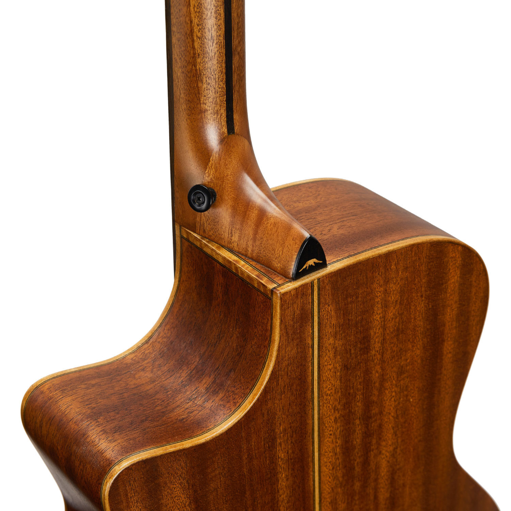 Bromo Guitars ブロモギターズ BAT2CE エレクトリックアコースティックギター ネックジョイント画像