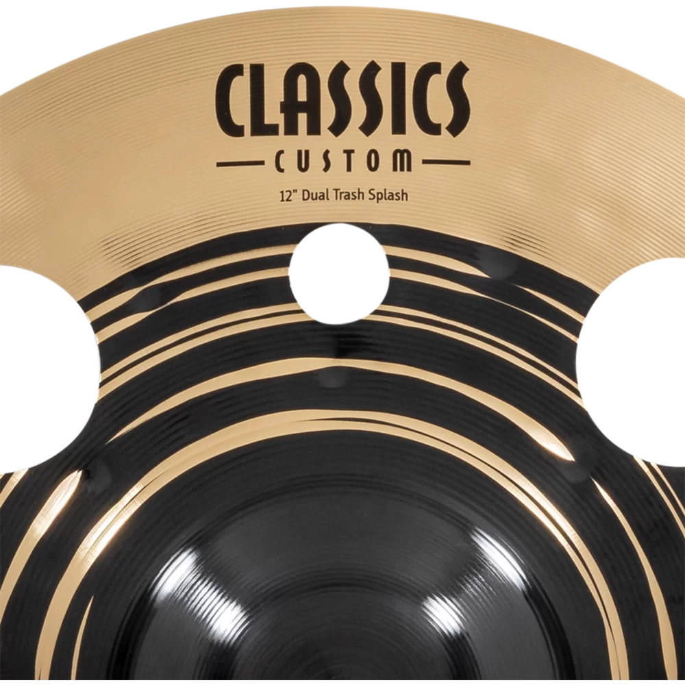 MEINL マイネル CC12DUTRS Classics Custom Dual 12” Trash Splash スプラッシュシンバル ロゴ