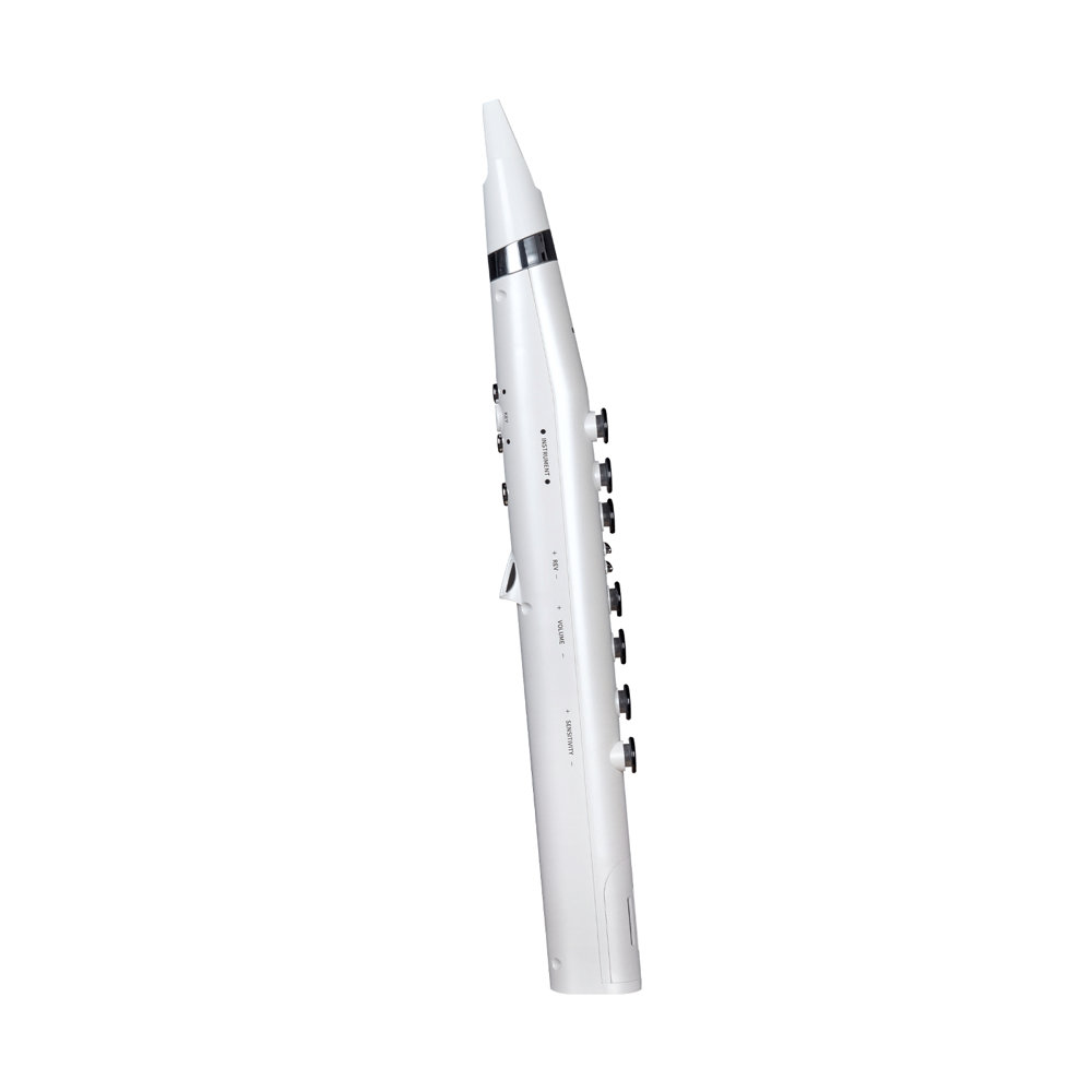 Mooer ムーアー Wind Instrument 100 Wi100 White ウインドシンセサイザー ホワイト 左サイド