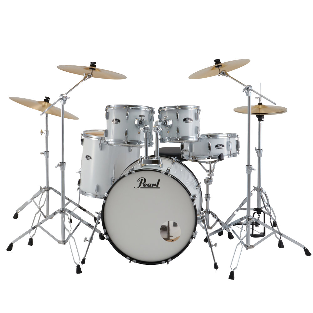 Pearl パール ROADSHOW RS525SCWN/C-2CS ＃33 Pure White ドラムセット 2クラッシュバージョン
