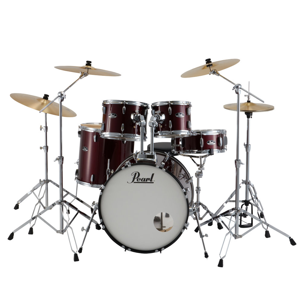 Pearl パール ROADSHOW RS525SCWN/C-2CS #33 Red Wine ドラムセット 2クラッシュバージョン