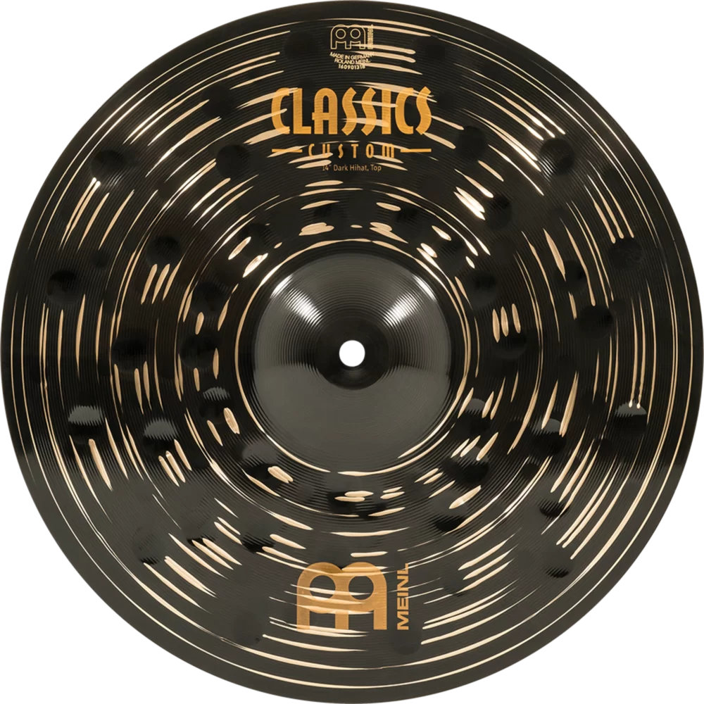 MEINL マイネル CC14DAH Classics Custom Dark 14” Hihat ハイハット ペア トップロゴ