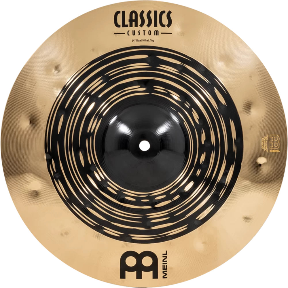 MEINL マイネル CC14DUH Classics Custom Dual 14” Hihat ハイハット ペア トップ表正面