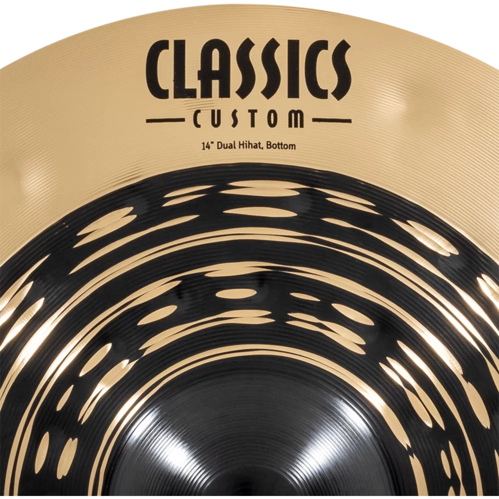 MEINL マイネル CC14DUH Classics Custom Dual 14” Hihat ハイハット ペア ボトムロゴ