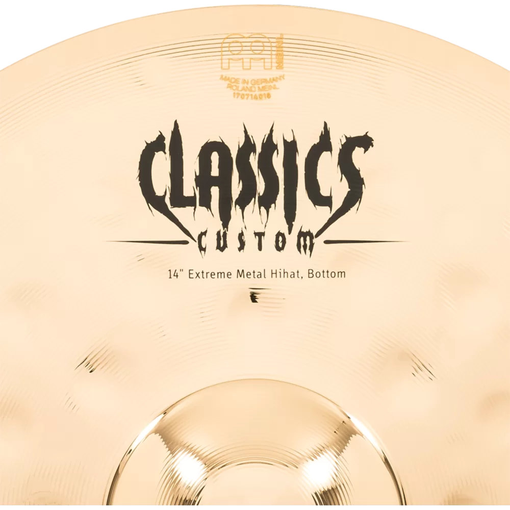 MEINL マイネル CC14EMH-B Classics Custom Extreme Metal 14” Hihat ハイハット ペア ボトムロゴ