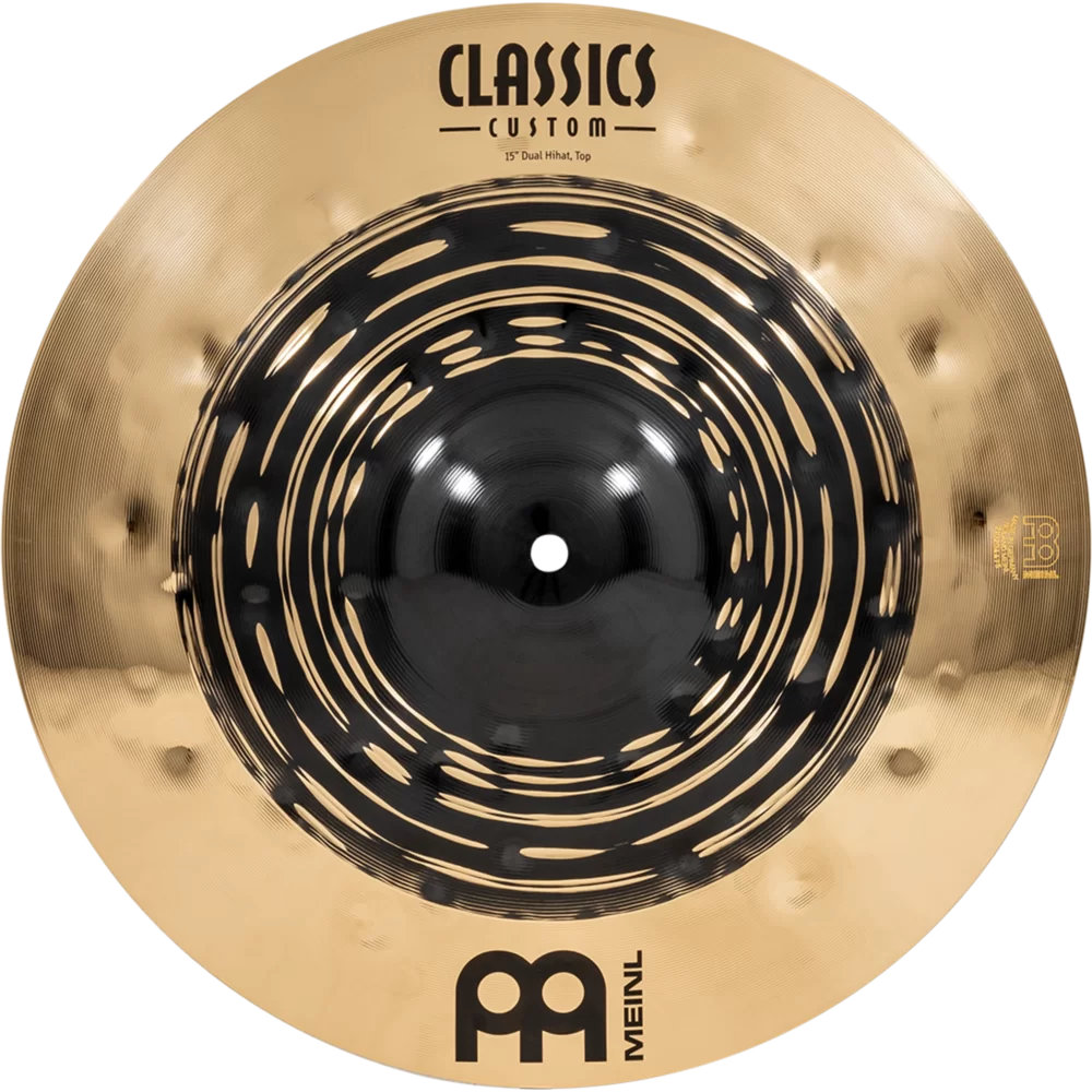MEINL マイネル CC15DUH Classics Custom Dual 15” Hihat ハイハット ペア トップ表正面