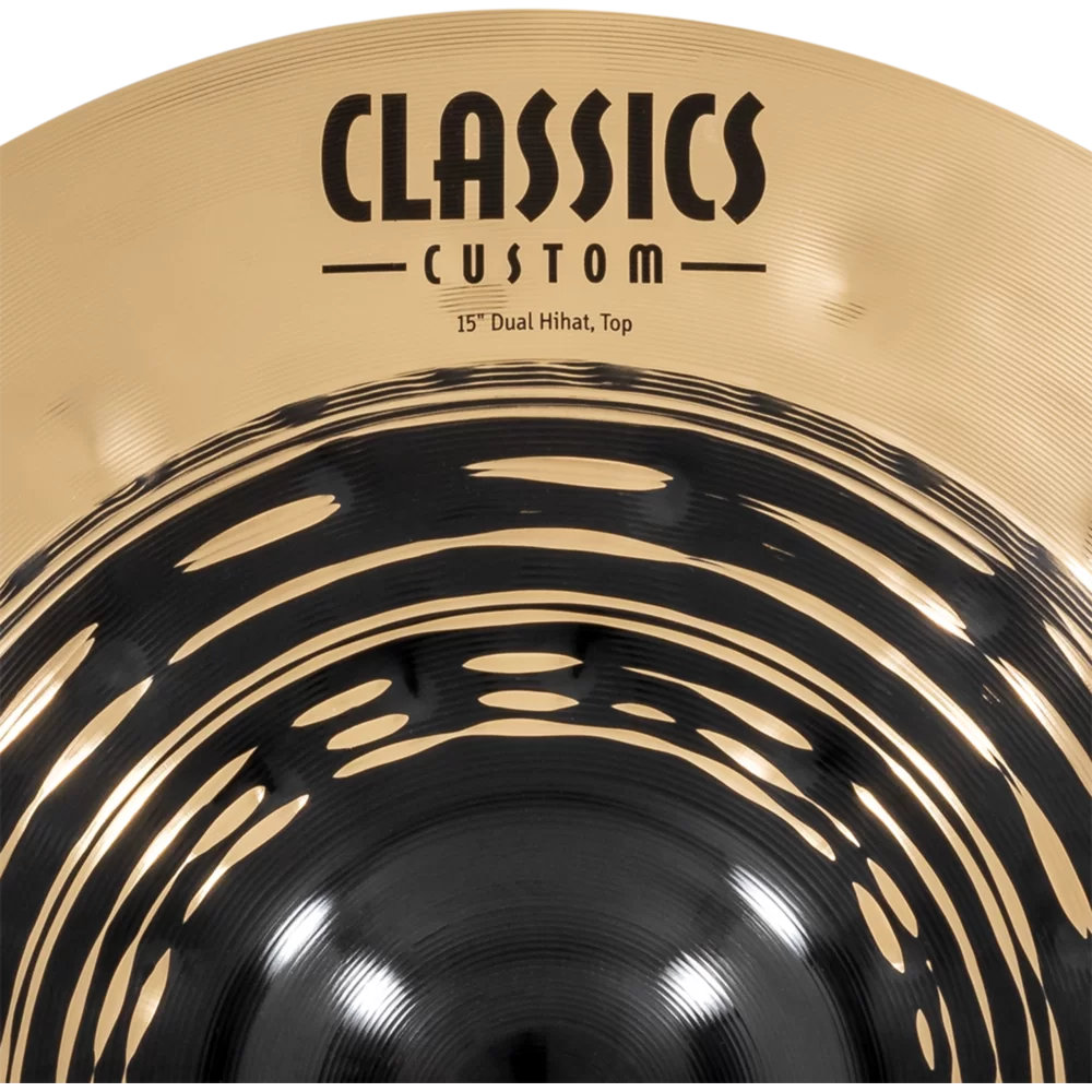 MEINL マイネル CC15DUH Classics Custom Dual 15” Hihat ハイハット ペア トップロゴ