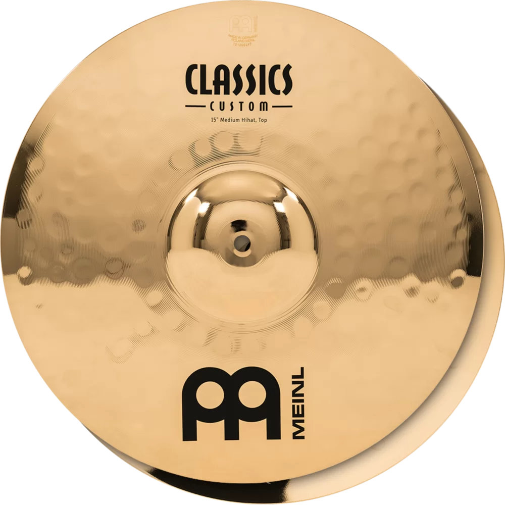 MEINL マイネル CC15MH-B Classics Custom Brilliant 15” MEDIUM Hihat ハイハット ペア