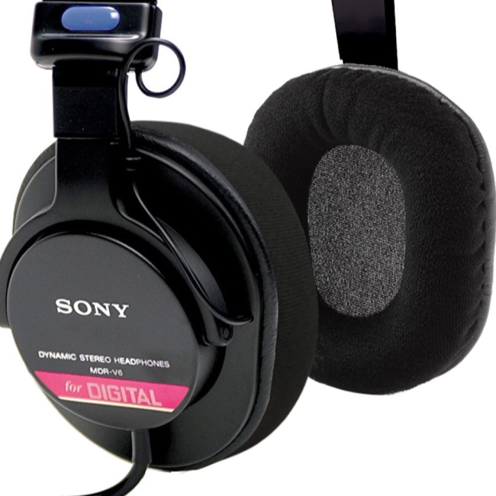 Dekoni Audio デコニオーディオ EPZ-MDR7506-VL Sony/Audio technicaヘッドホン用イヤーパッド 使用例画像