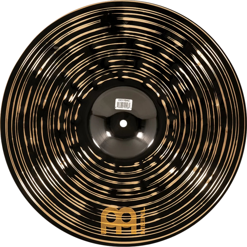 MEINL マイネル CC17DAC Classics Custom Dark 17” Crash クラッシュシンバル 裏正面