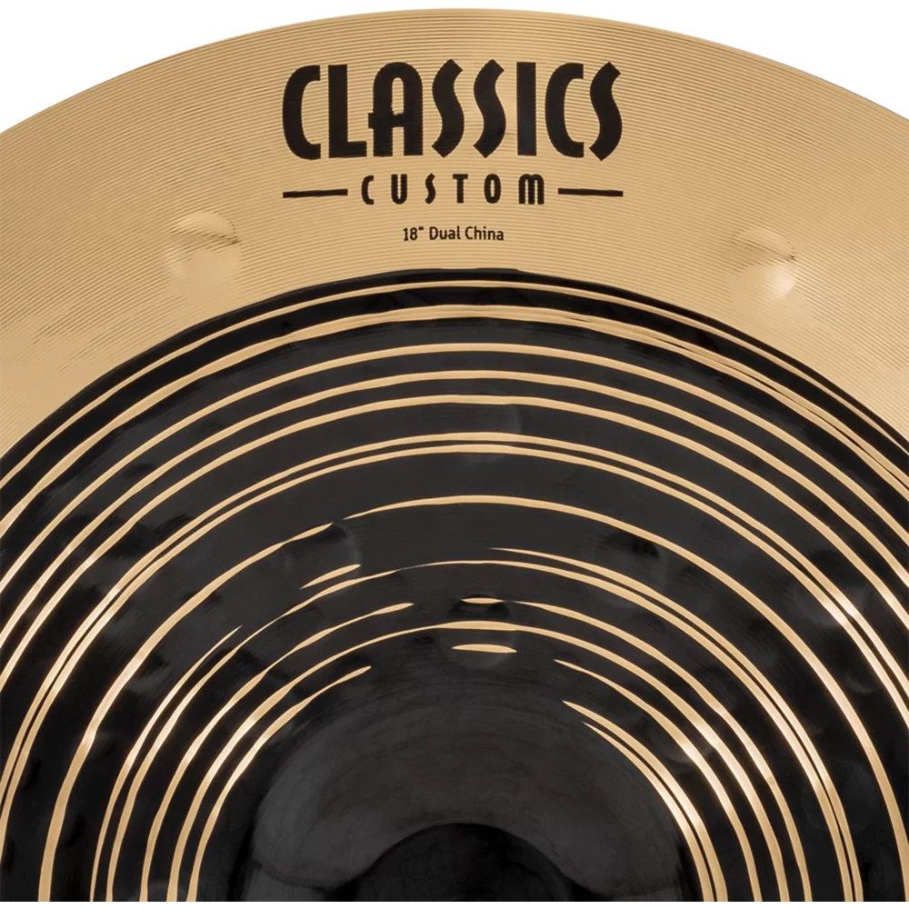 MEINL マイネル CC18DUCH Classics Custom Dual 18” China チャイナシンバル 表ロゴ