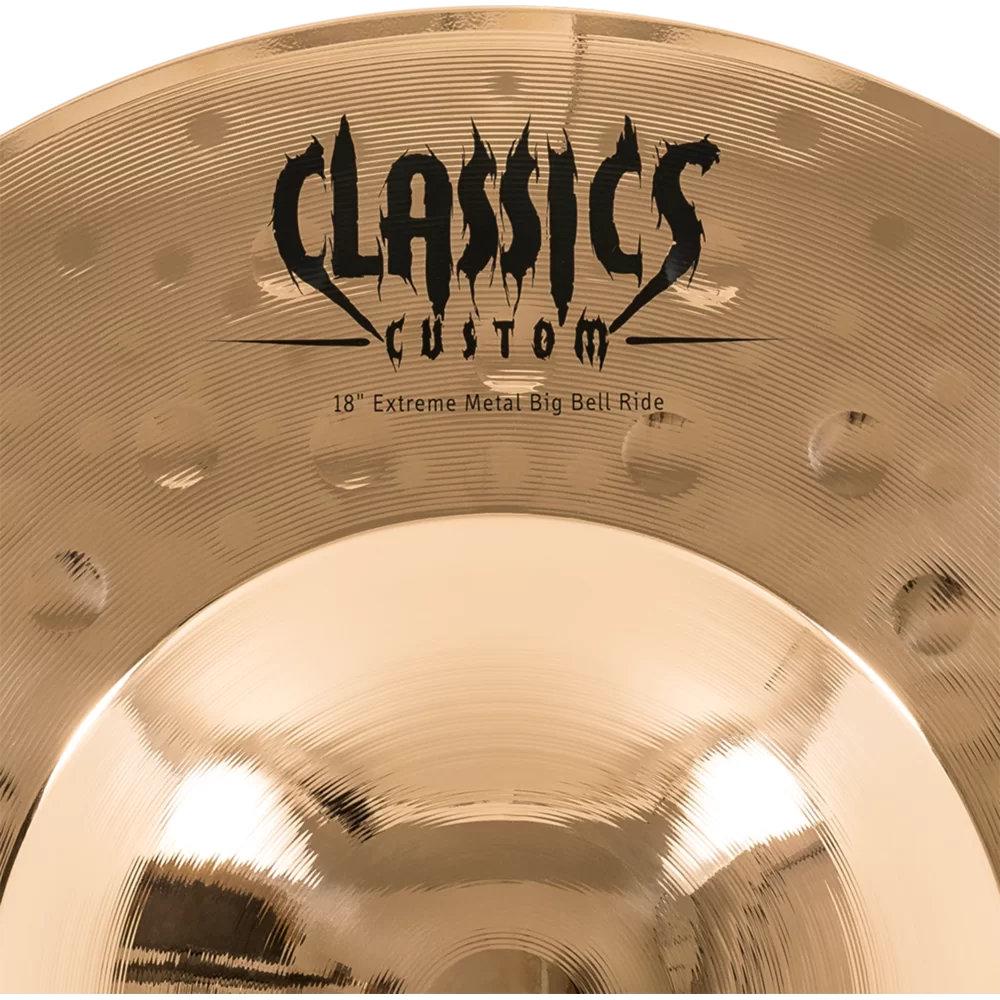 MEINL マイネル CC18EMBBR-B Classics Custom Extreme Metal 18” Big Bell Ride ライドシンバル 表ロゴ