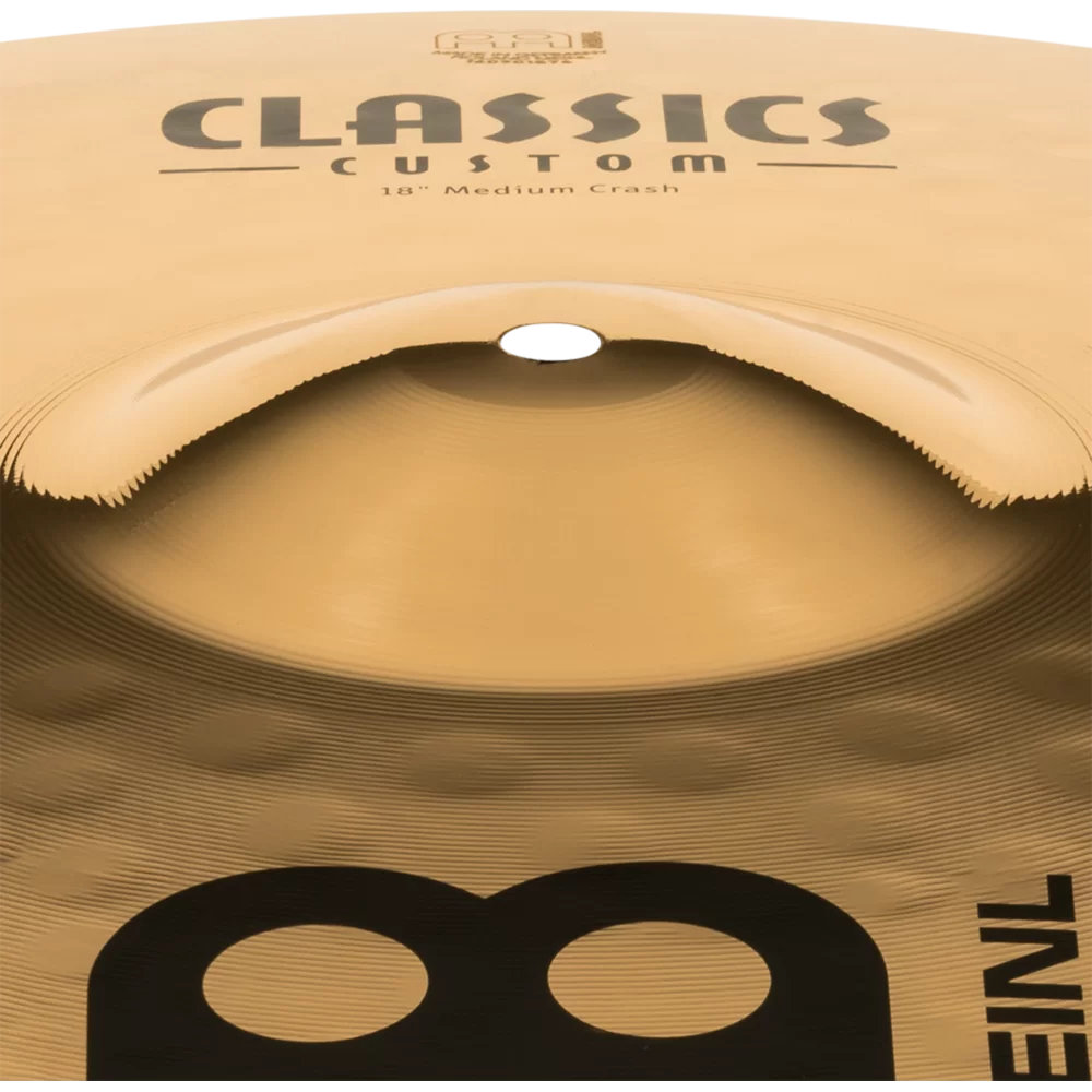 MEINL マイネル CC18MC-B Classics Custom Brilliant 18” MEDIUM Crash クラッシュシンバル カップ
