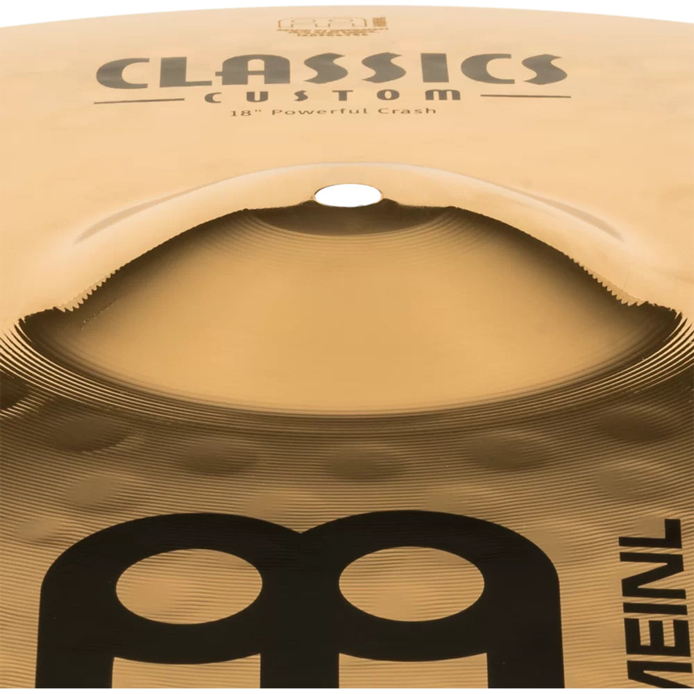 MEINL マイネル CC18PC-B Classics Custom Brilliant 18” POWERFUL Crash クラッシュシンバル カップ