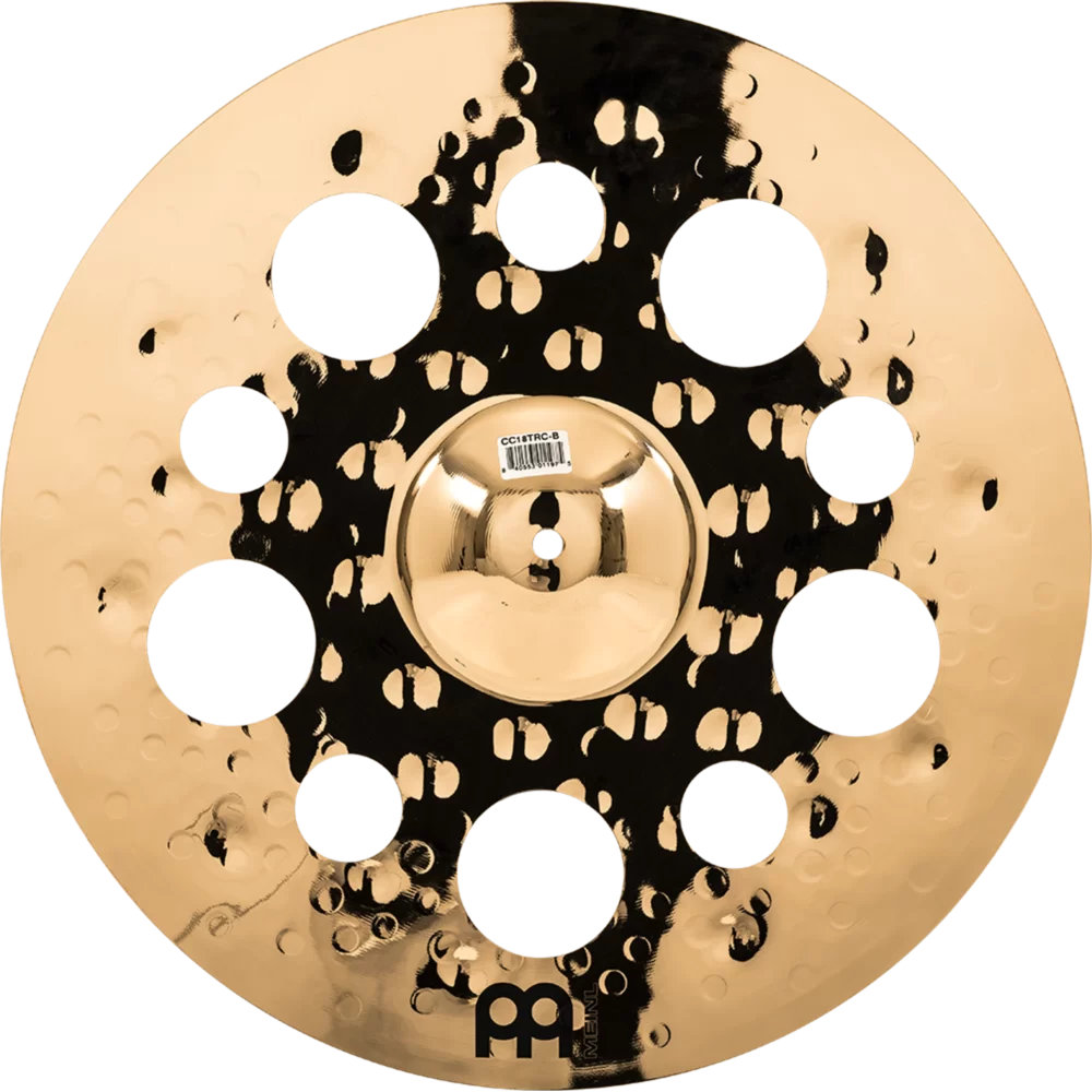 MEINL マイネル CC18TRC-B Classics Custom Brilliant 18” Trash Crash クラッシュシンバル 裏正面