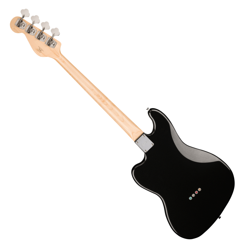 Squier スクワイヤー スクワイア Paranormal Rascal Bass HH Metallic Black エレキベース バック画像