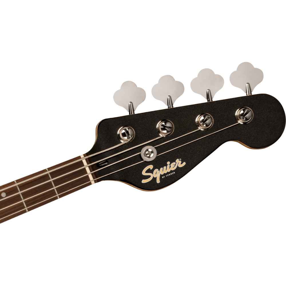 Squier スクワイヤー スクワイア Paranormal Rascal Bass HH Metallic Black エレキベース ヘッド画像