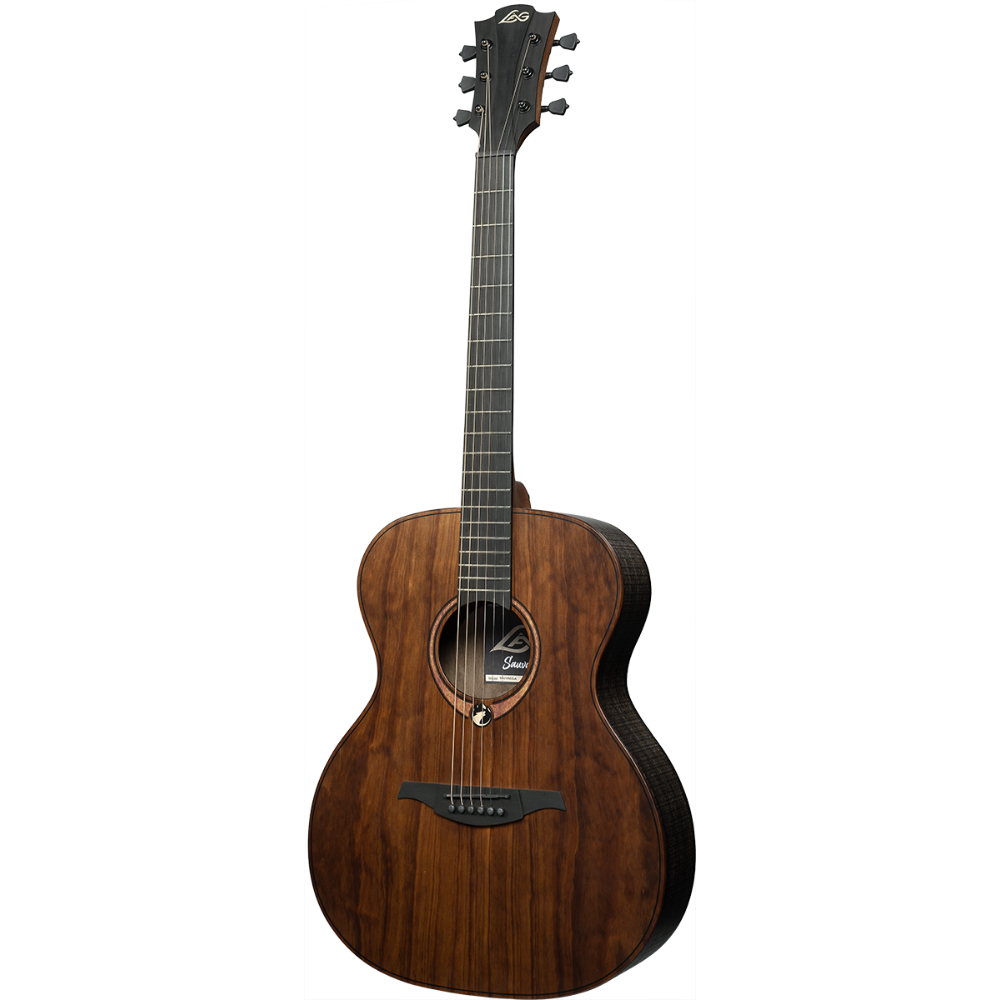 LAG GUITARS ラグギターズ LAG SAUVAGE-A サベージシリーズ オーディトリアム ブランコウッド（FSC認証材）使用 アコースティックギター ボディトップ画像