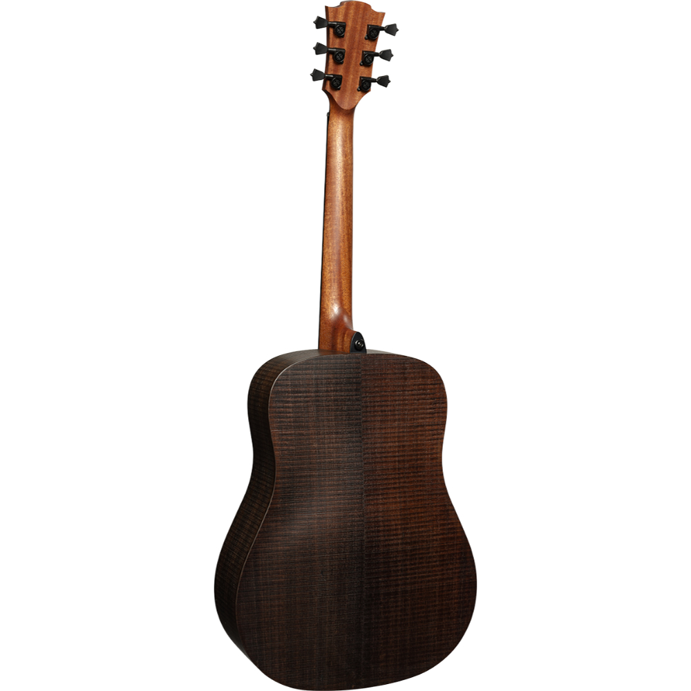 LAG GUITARS ラグギターズ LAG SAUVAGE-D サベージシリーズ ドレッドノート ブランコウッド(FSC認証材)使用 アコースティックギター ボディバック画像