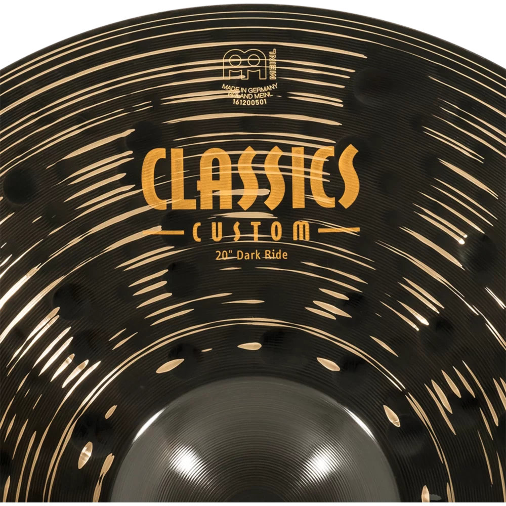 MEINL マイネル CC20DAR Classics Custom Dark 20” Ride ライドシンバル 表ロゴ