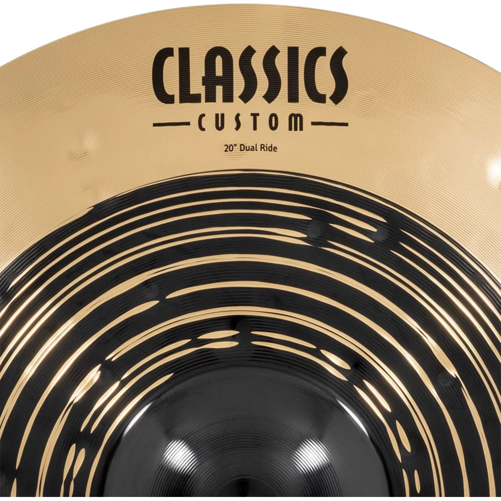 MEINL マイネル CC20DUR Classics Custom Dual 20” Ride ライドシンバル ロゴ