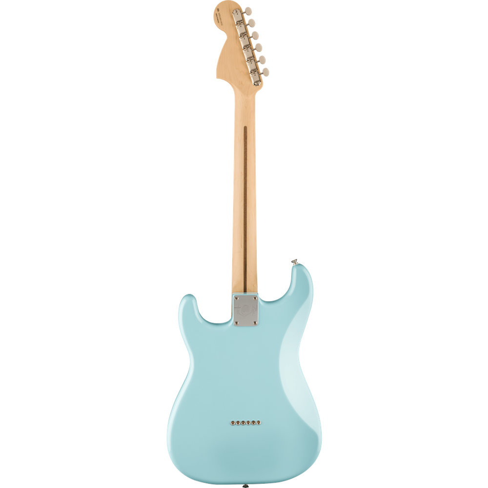 Fender フェンダー Limited Edition Tom Delonge Stratocaster, Rosewood Fingerboard, Daphne Blue ストラトキャスター エレキギター ボディバック