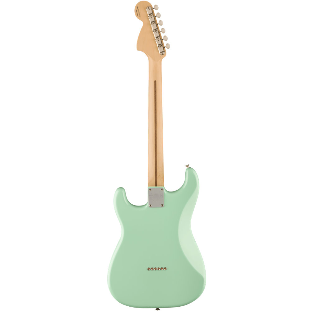 Fender フェンダー Limited Edition Tom Delonge Stratocaster, Rosewood Fingerboard, Surf Green ストラトキャスター エレキギター ボディバック