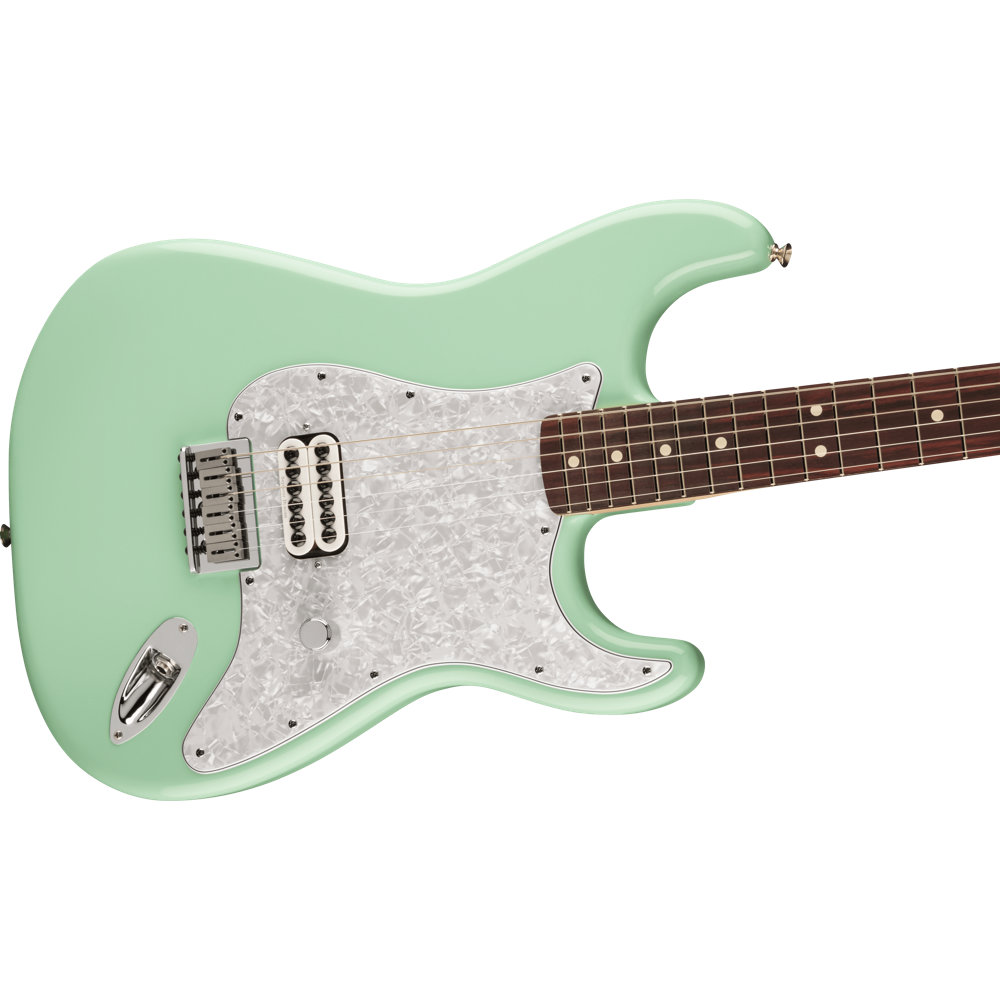 Fender フェンダー Limited Edition Tom Delonge Stratocaster, Rosewood Fingerboard, Surf Green ストラトキャスター エレキギター ボディトップ