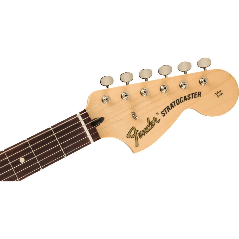 Fender フェンダー Limited Edition Tom Delonge Stratocaster, Rosewood Fingerboard, Surf Green ストラトキャスター エレキギター ネック、ヘッド表