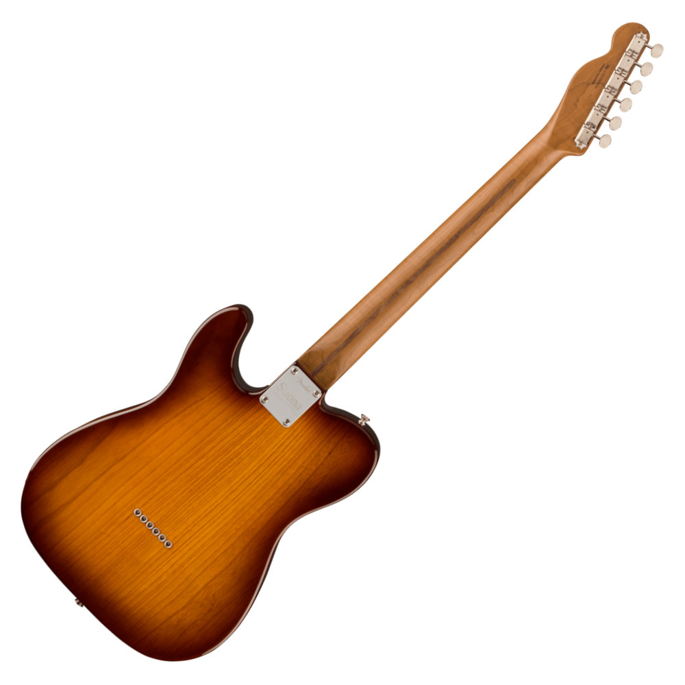 Fender フェンダー Limited Edition Suona Telecaster Thinline Ebony Fingerboard Violin Burst テレキャスター シンライン エレキギター ボディバック